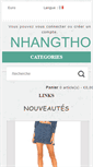 Mobile Screenshot of nhangthomkimngoc.com